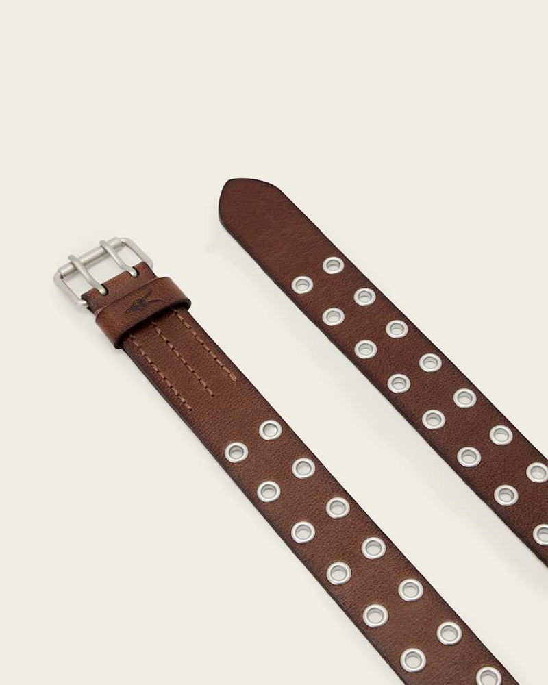ALLSAINTS STURGE LEATHER BELT outlook