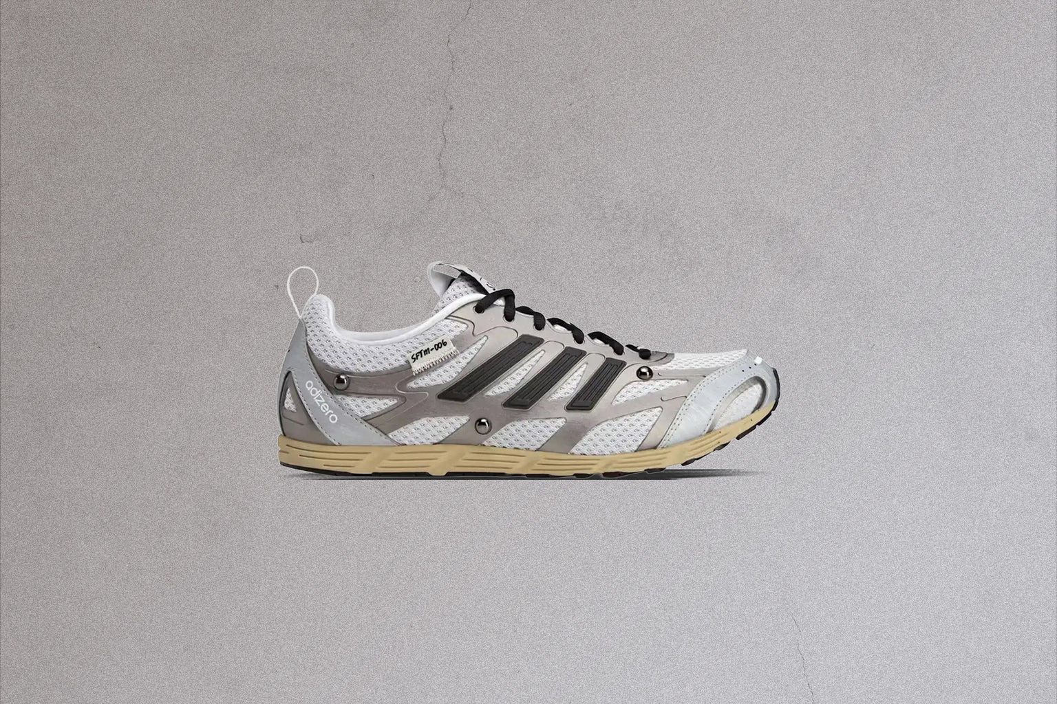 ADIDAS X SONG FOR THE MUTE ADIZERO PR - GREY ONE/CORE BLACK/METALLIC SILVER - 5