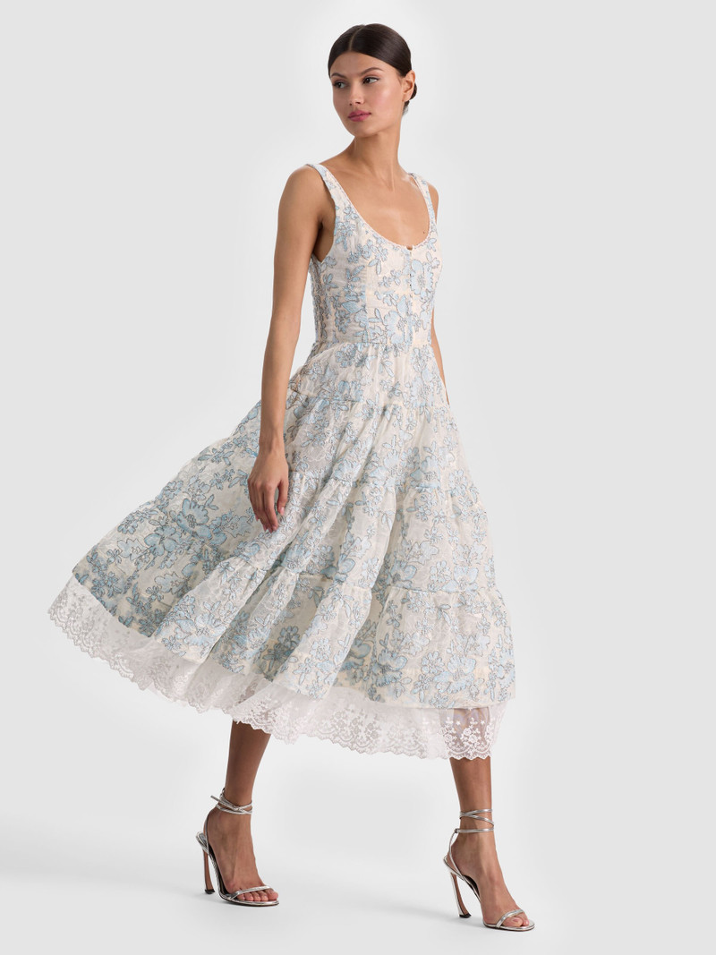 CHARLOTTE LACE MIDI DRESS 6