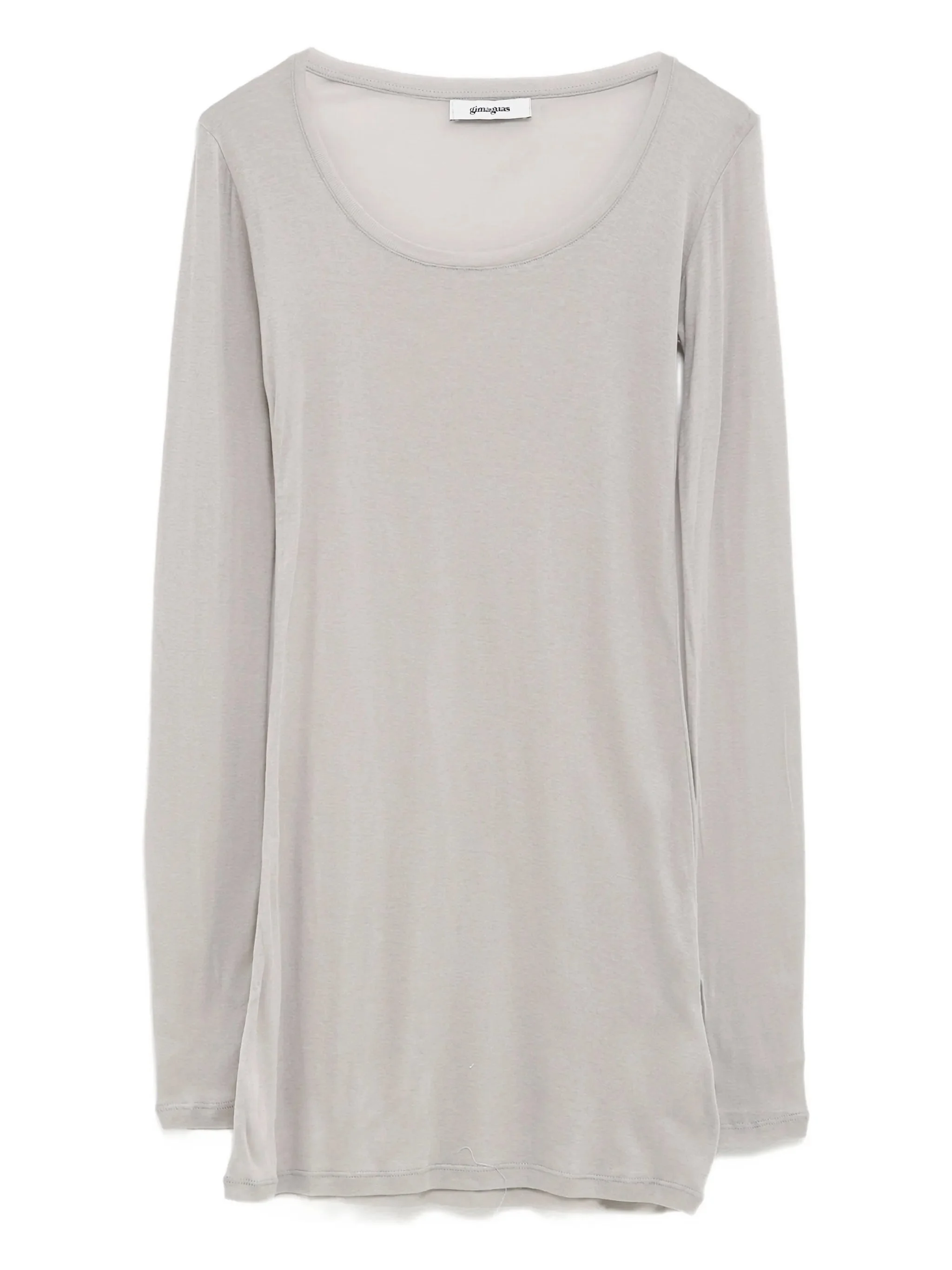 Gimaguas Bahmon Scoop-neck Long-sleeve Mini Dress - 1