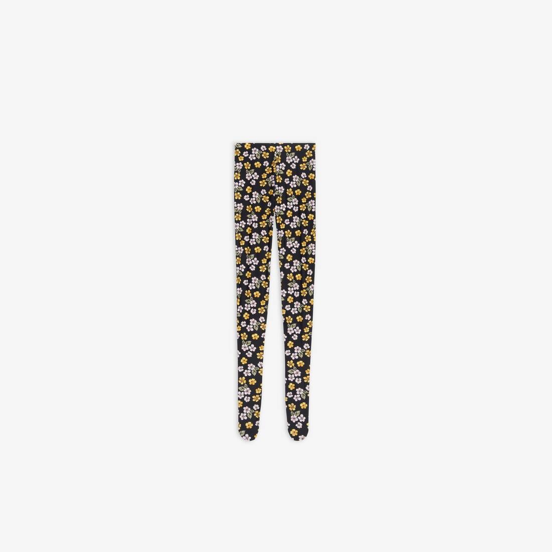 Women's Archive Floral Foot Leggings  in Black - 1