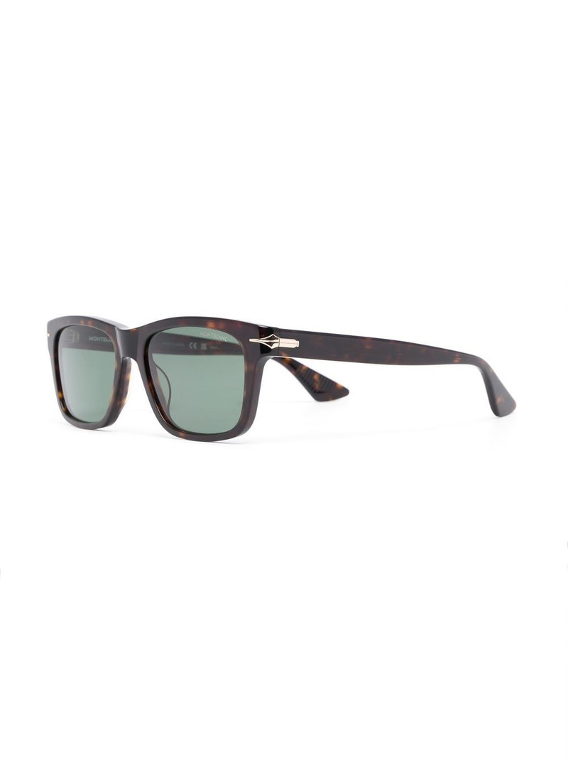 Montblanc tortoiseshell sunglasses outlook