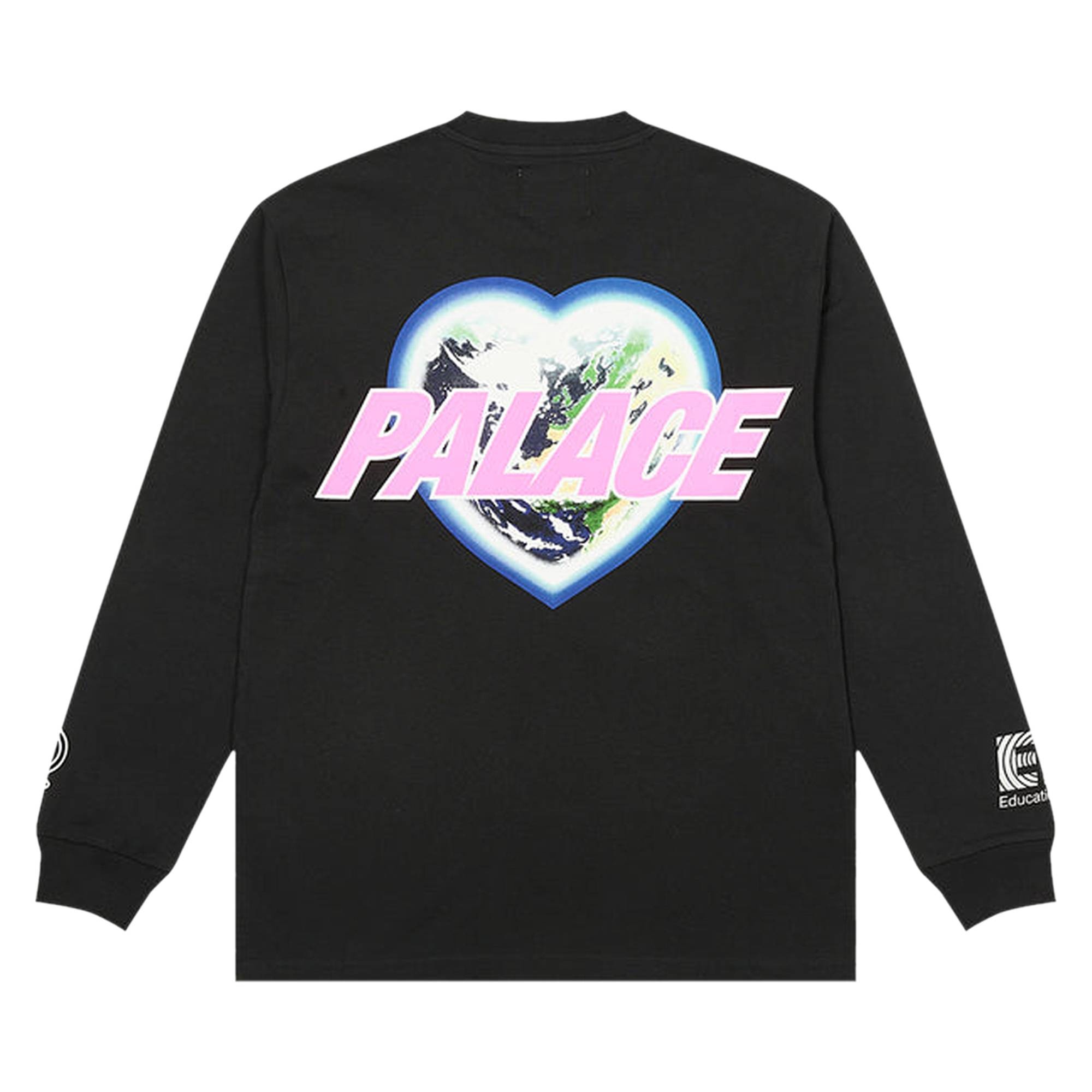 PALACE Palace x Rapha EF Education First Long-Sleeve T-Shirt 'Black' |  REVERSIBLE