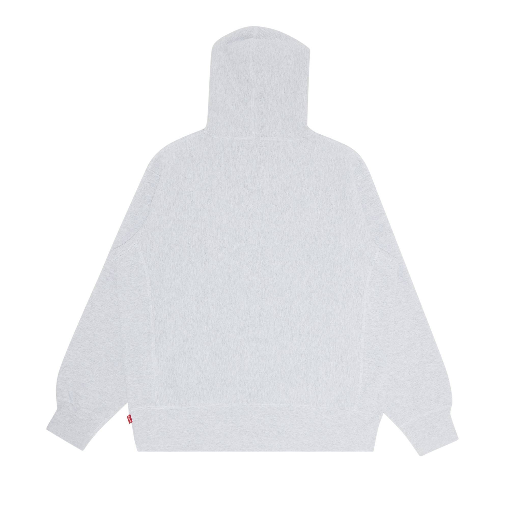 Supreme Capital Hooded Sweatshirt 'Ash Grey' - 2