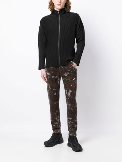 Avant Toi marbled tapered track pants outlook