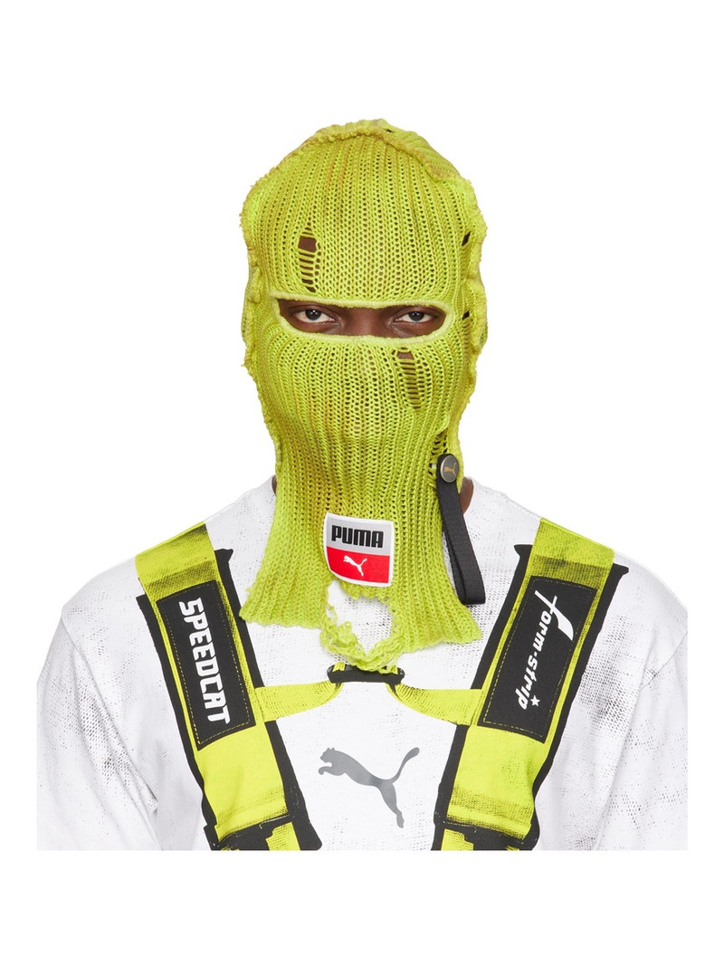 Green A$AP Rocky Edition Distressed Balaclava 1