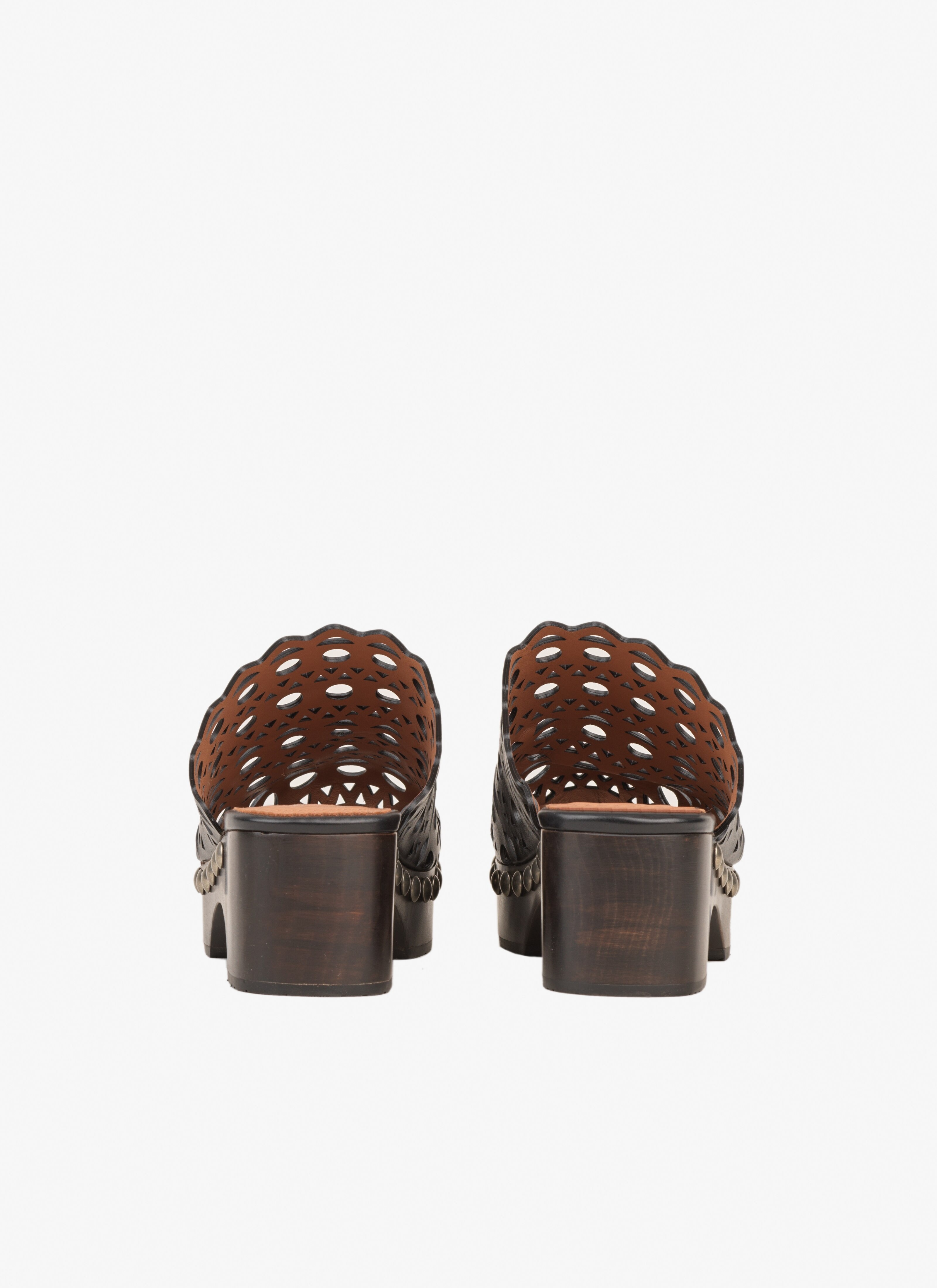 VIENNE CLOGS IN VIENNE CALFSKIN - 3