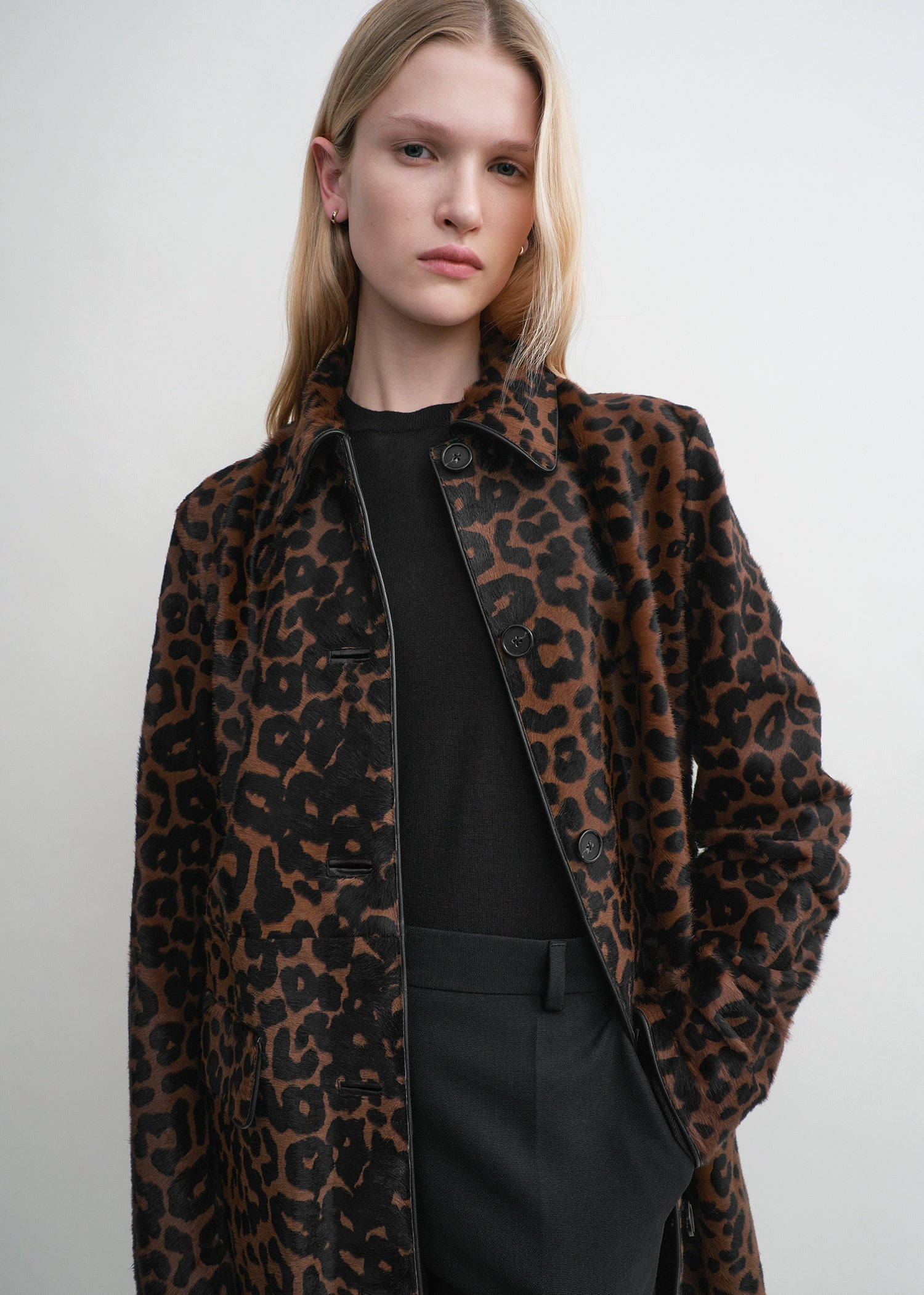 Pony hair coat leopard - 6