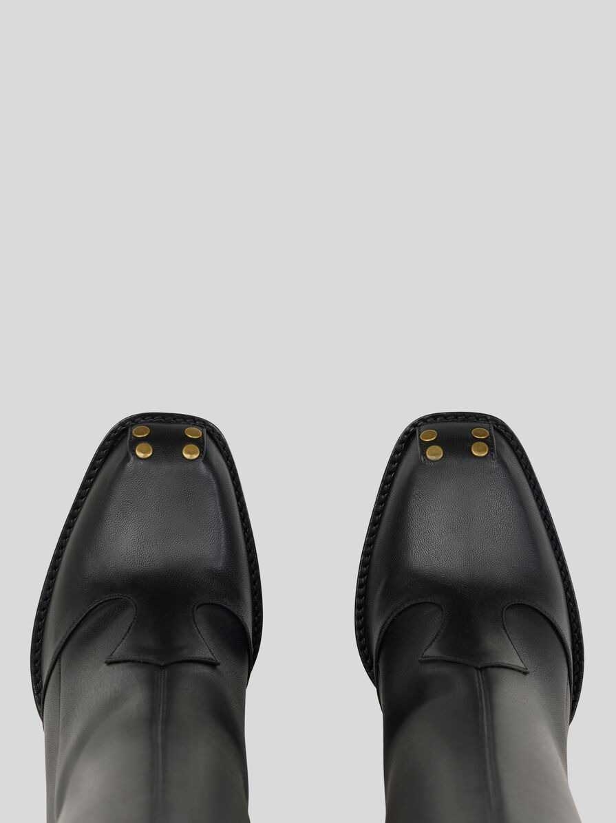 HIGH LEATHER BOOTS - 2