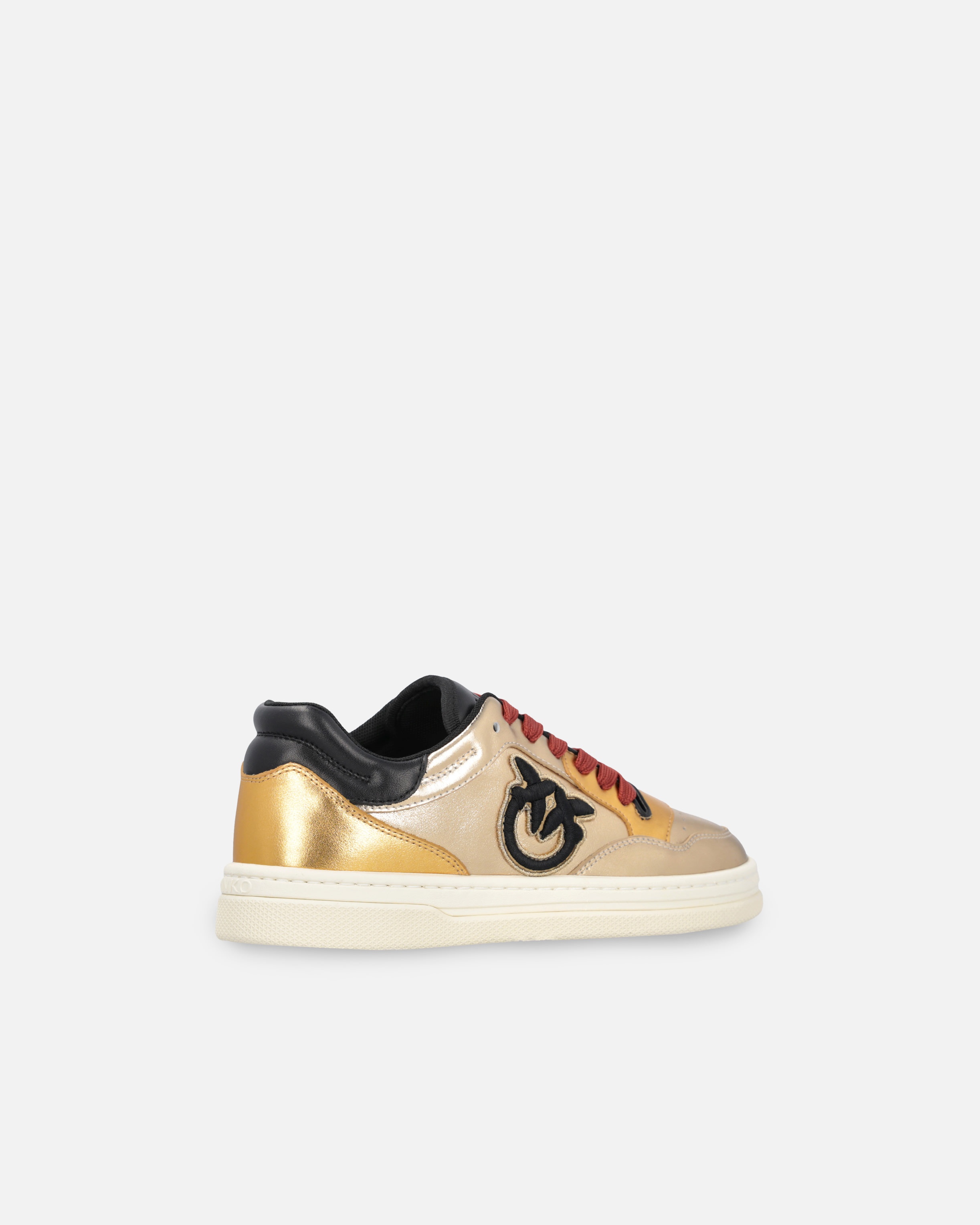LAMINATED SNEAKERS WITH LOGO EMBROIDERY - 3