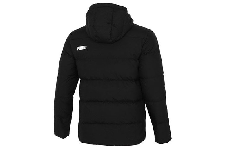 PUMA PUMA Logo Down Jacket 'Black' 534936-01 outlook