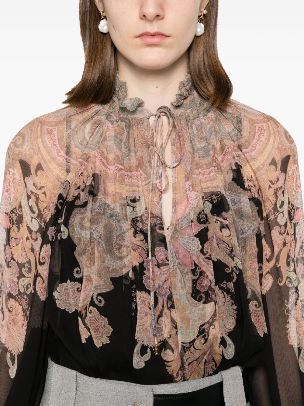 Illustration Billow blouse - 5