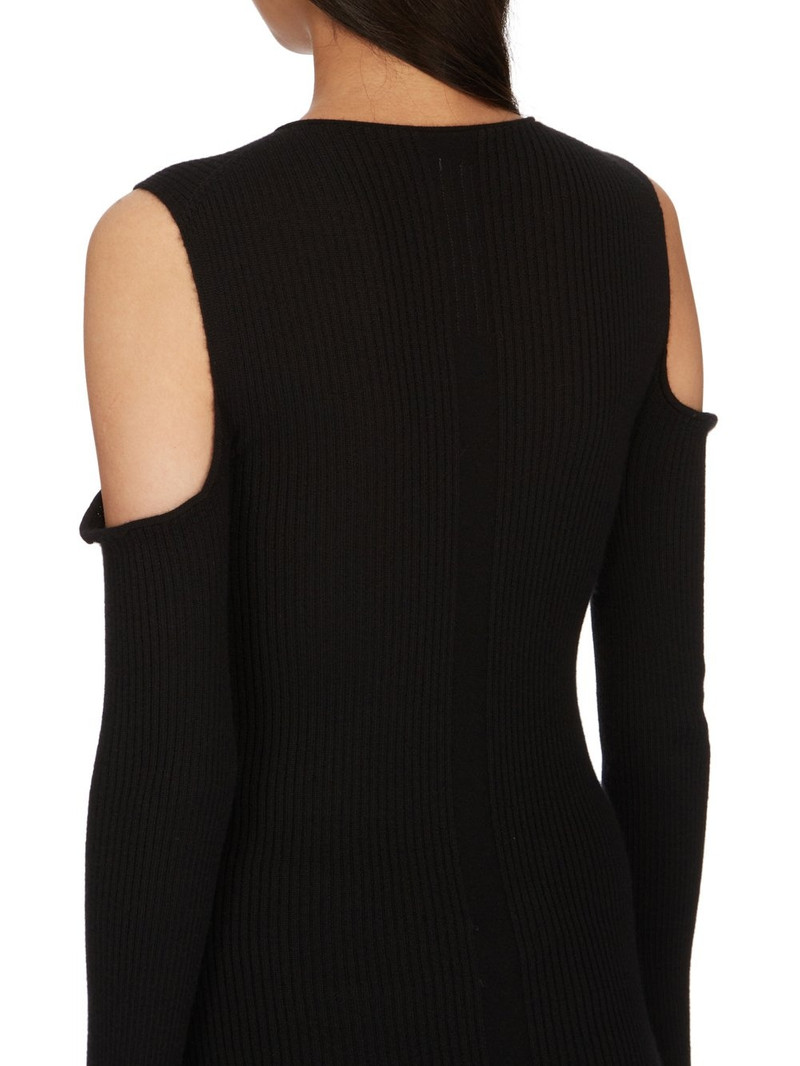 Cutout virgin wool top 5