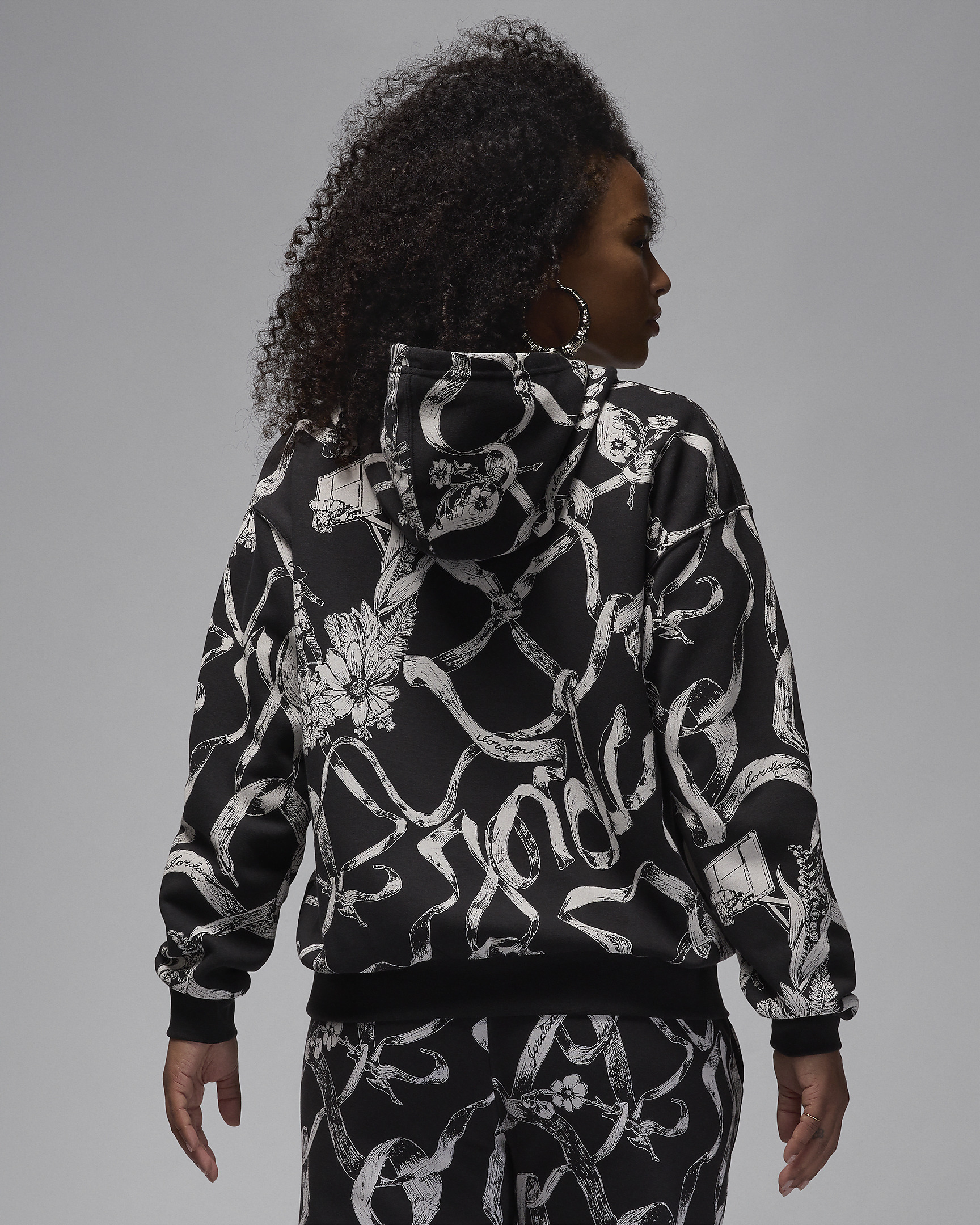 Jordan Brooklyn Fleece Women's Printed Pullover - 3