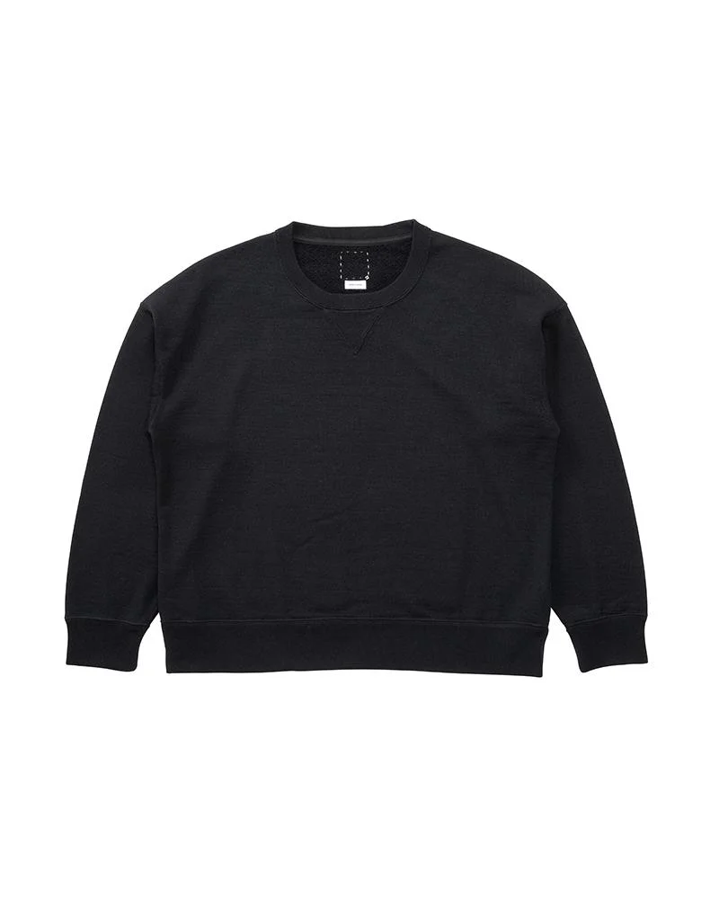 JUMBO SB SWEAT L/S (SUPERFINE) BLACK - 1