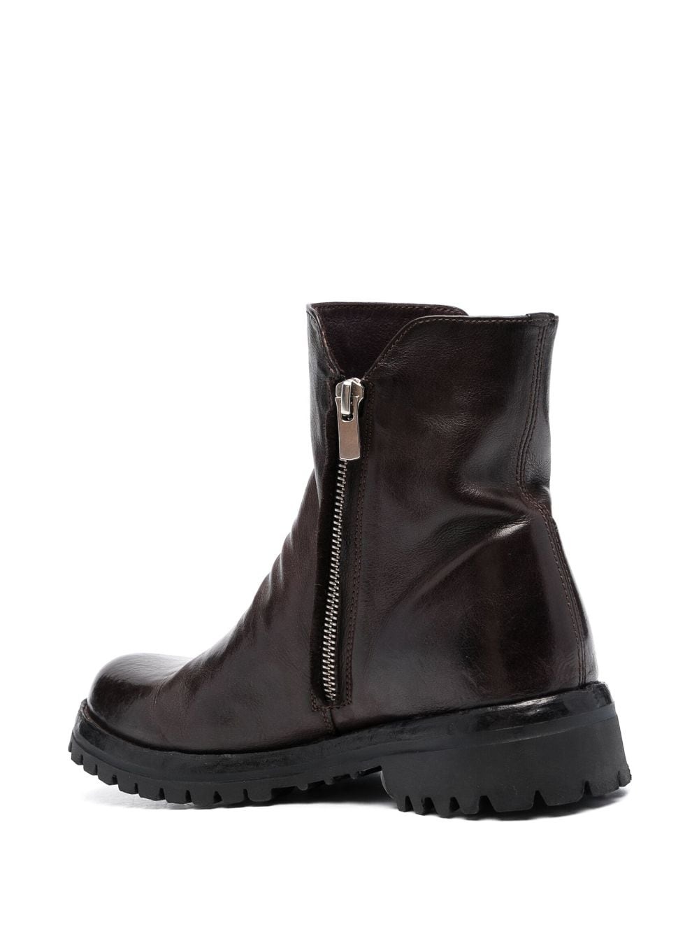 Loraine zip-up leather boots - 3