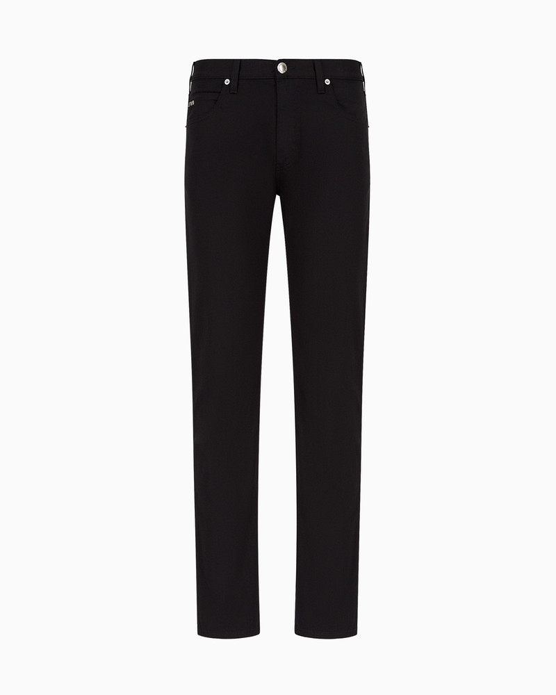 J45 Regular-fit, stretch-gabardine jeans 1