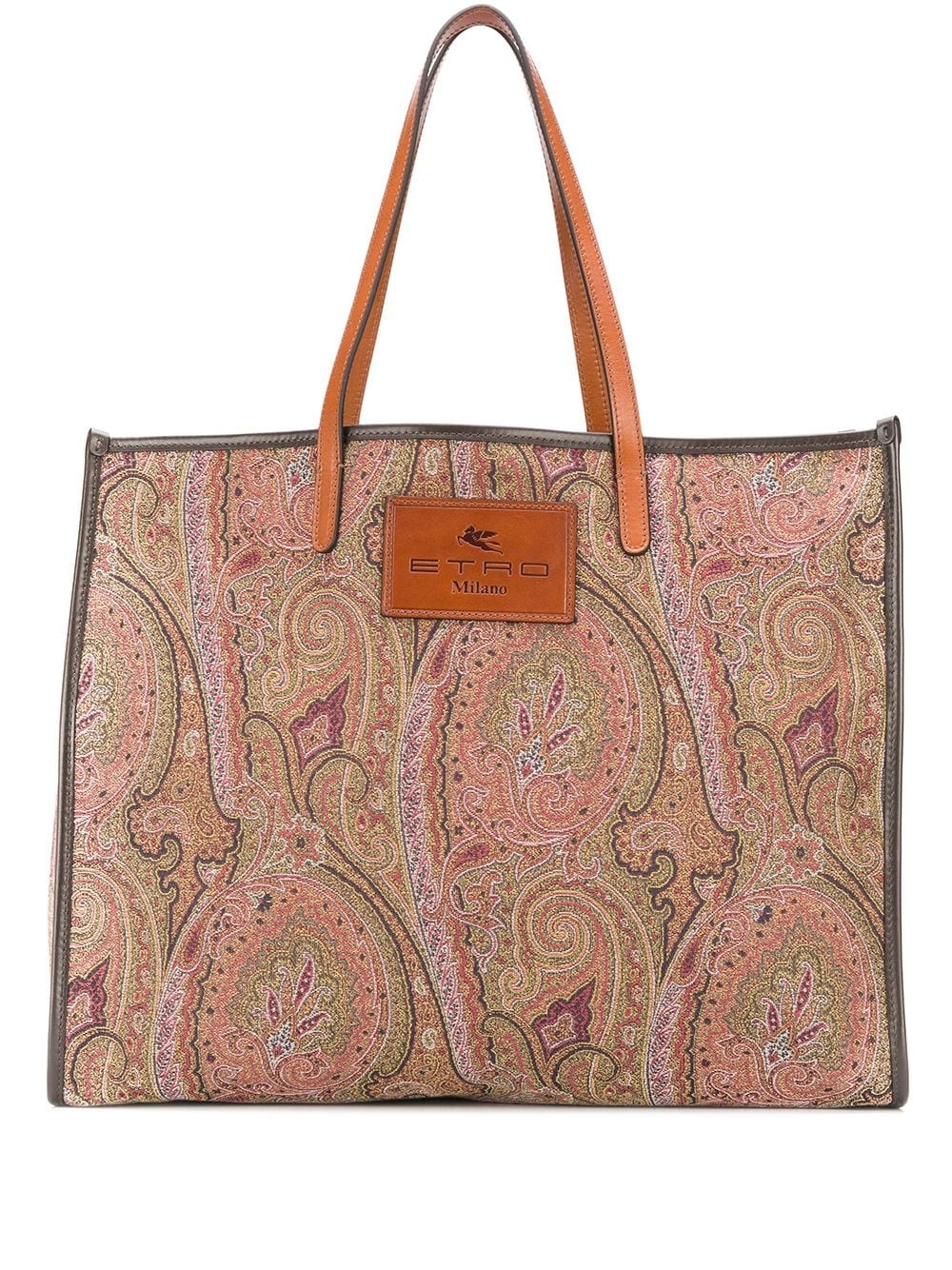 paisley tote bag - 1