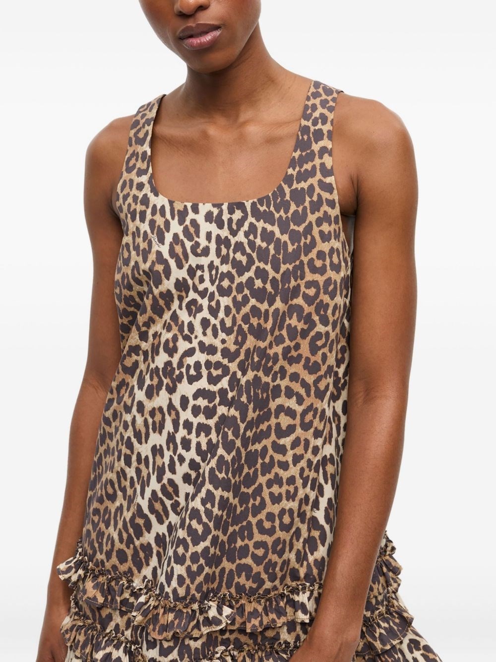 Organic cotton mini dress - 6