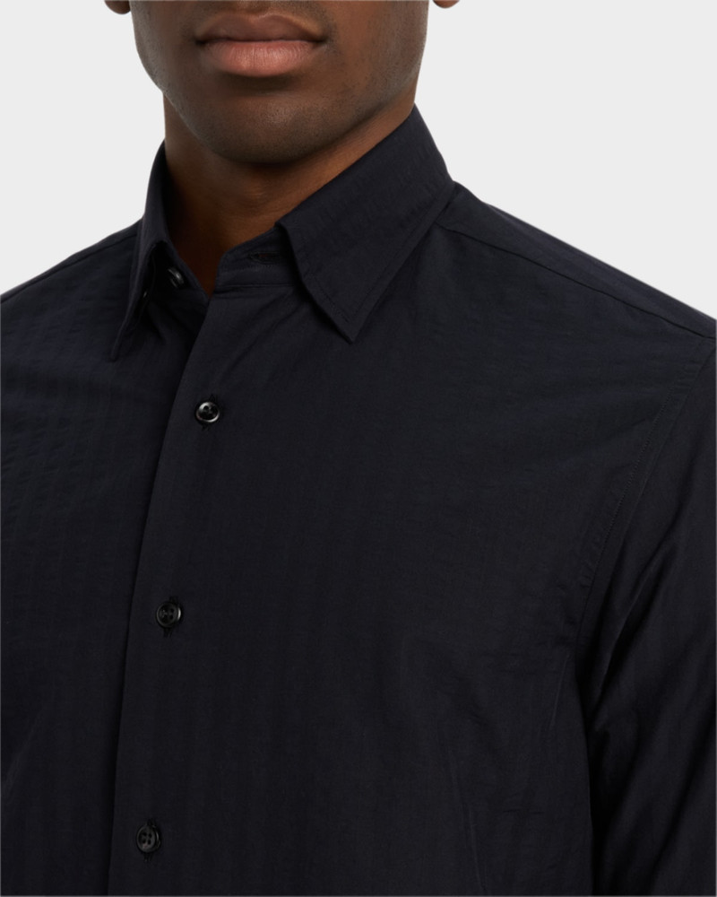 Men's Cotton Tonal Stripe Sport Shirt 5