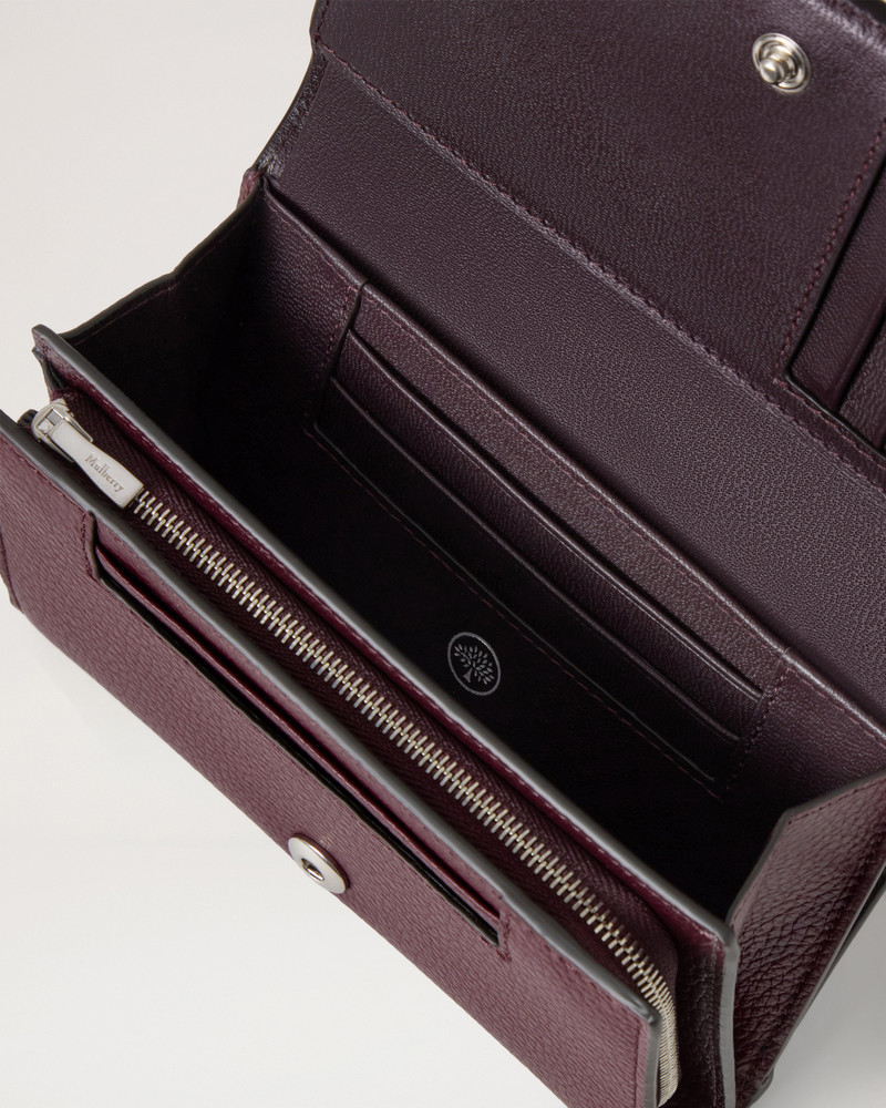 Mulberry Medium Continental French Purse
Black Cherry Small Classic Grain outlook