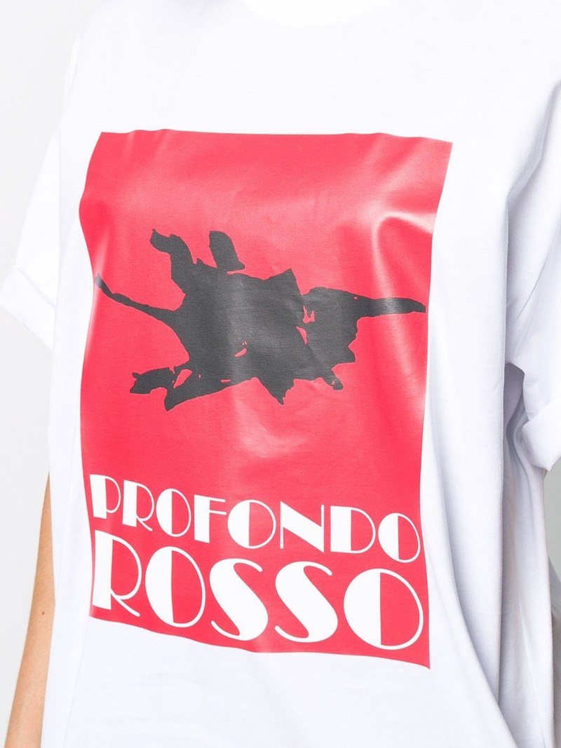 Profondo Rossa print T-shirt 5