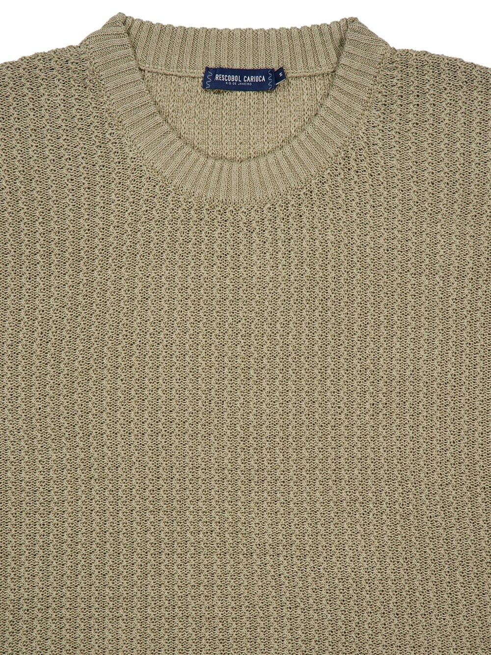 knitted crew-neck sweater - 3