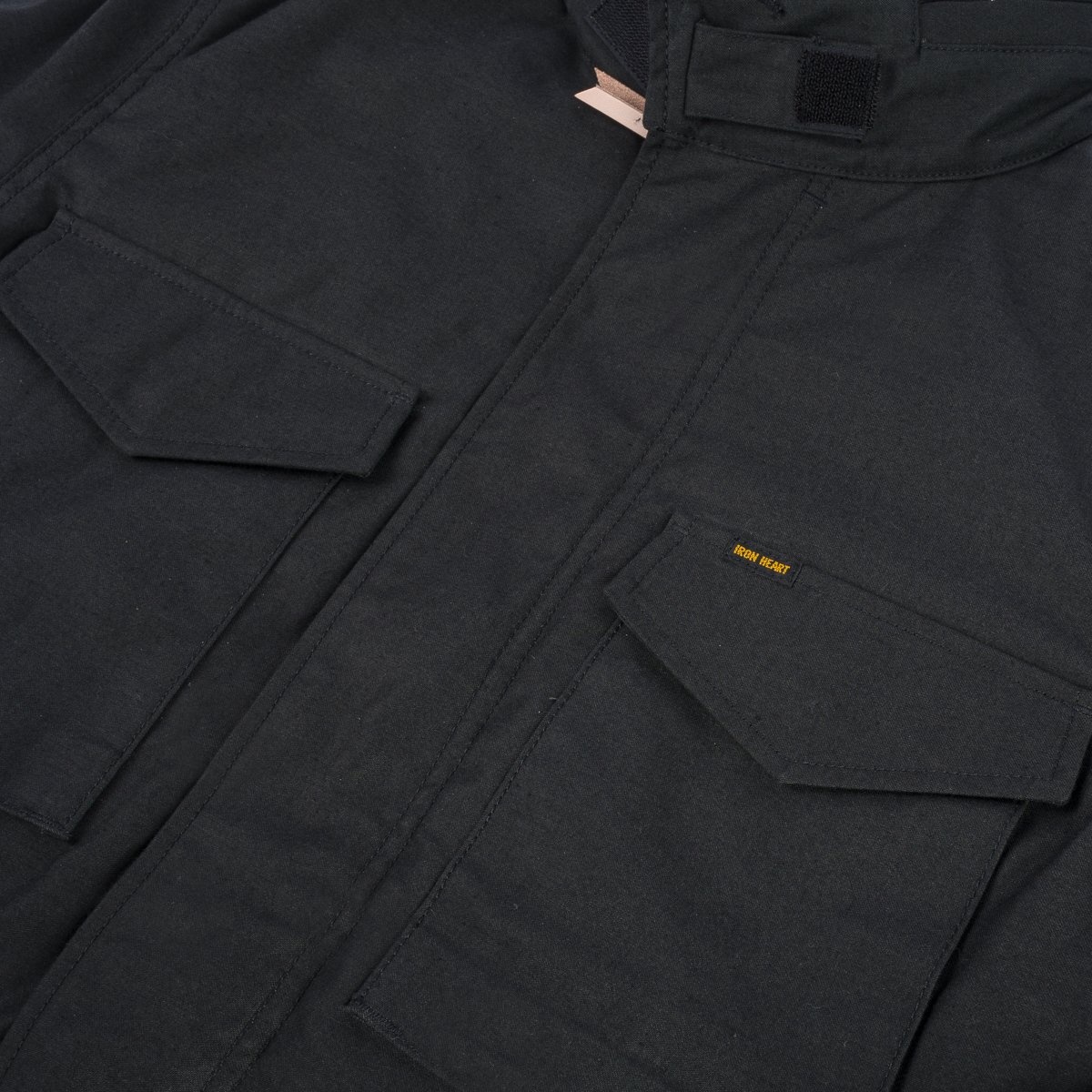 IHM-41-BLK Quilt Lining M65 Field Jacket - Black - 18