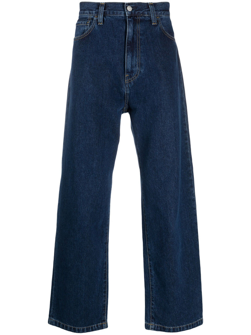 Landon wide-leg cotton jeans - 1