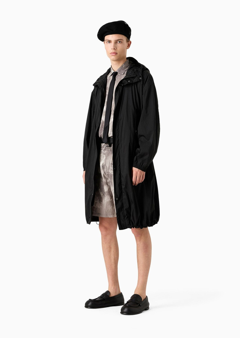 ASV Lyocell-blend drawstring Bermuda shorts with all-over print 4