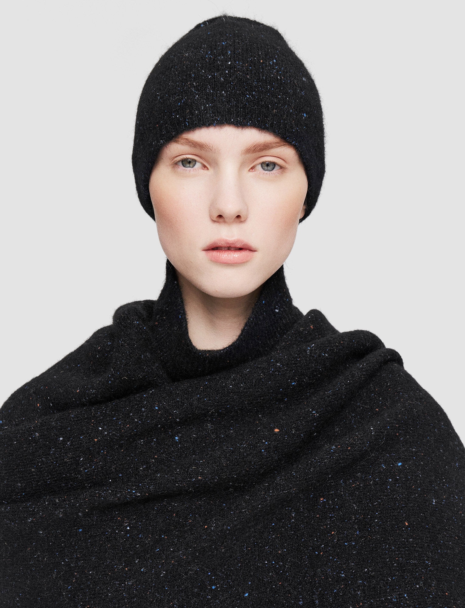 Alpaca Tweed Knit Hat - 2