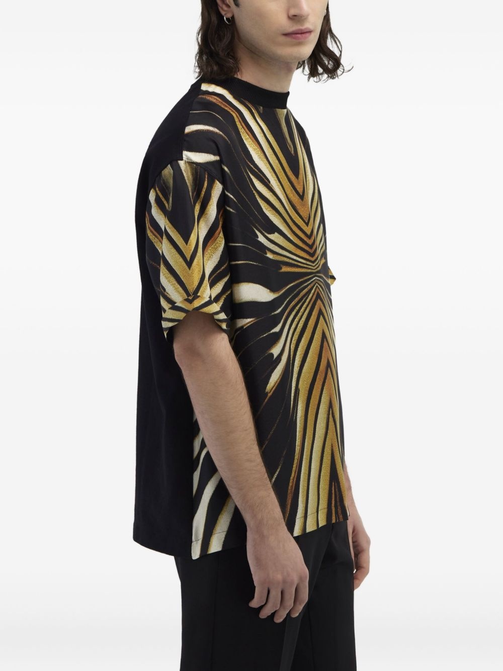 striped T-shirt - 4