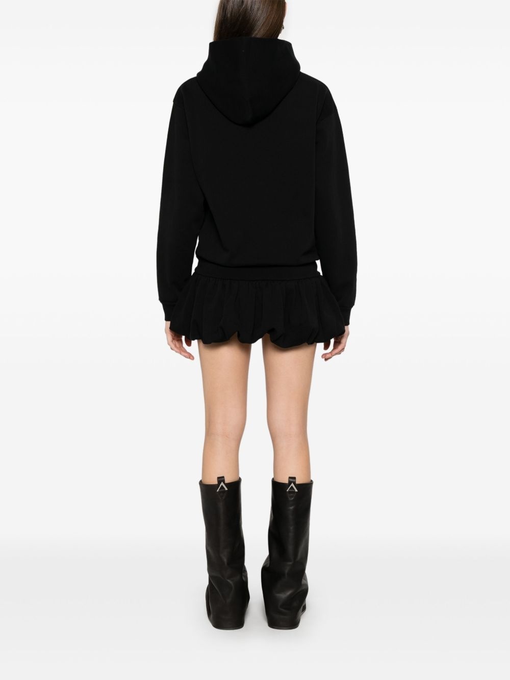 Basque logo mini dress - 4