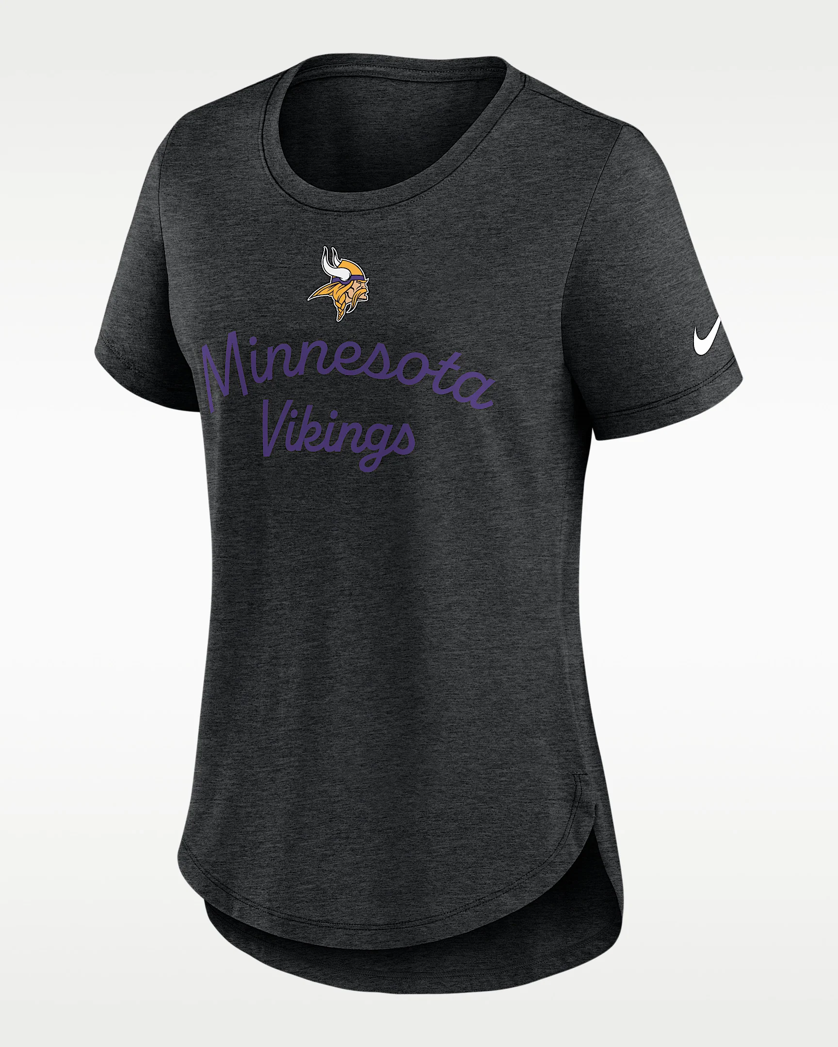 Minnesota Vikings Script Women's Nike NFL T-Shirt - 1