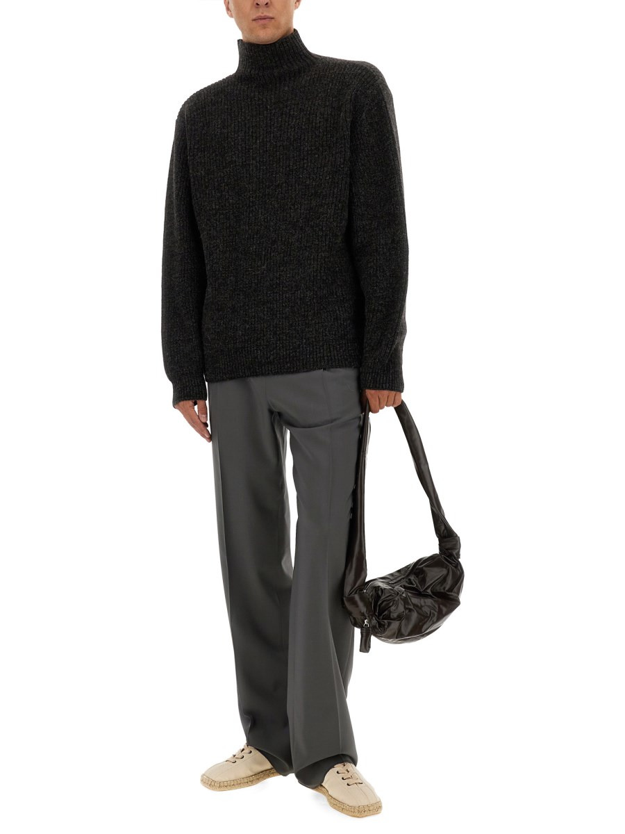 ALPACA AND YAK WOOL TURTLENECK SWEATER - 2