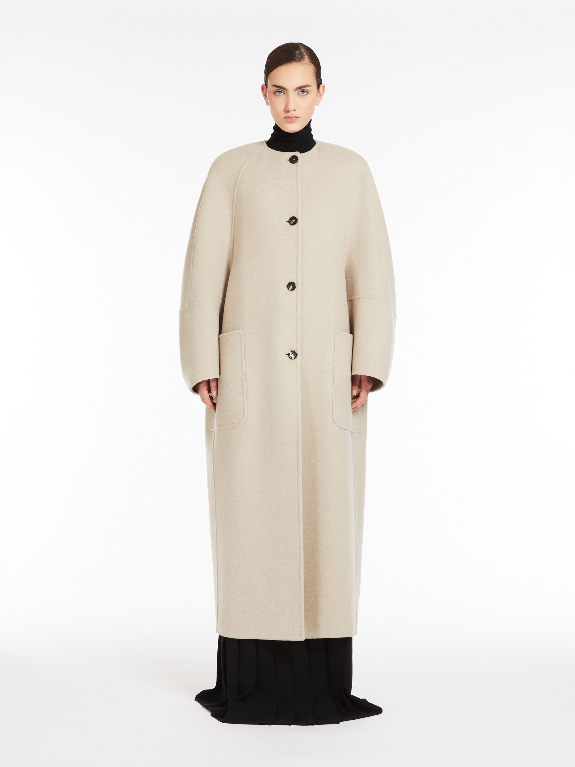 ALBUM1234 Cashmere cardigan coat - 3
