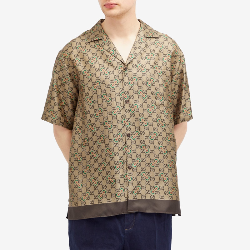 GUCCI Gucci Silk GG Monogram Vacation Shirt outlook