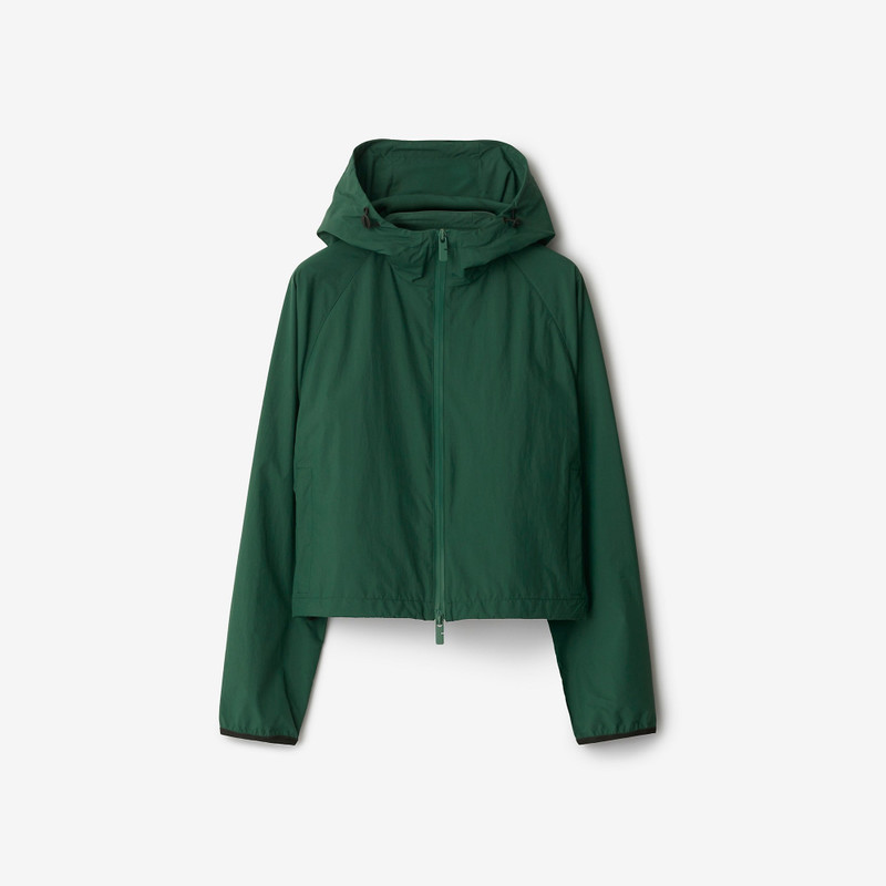 Cropped Nylon Jacket - 1