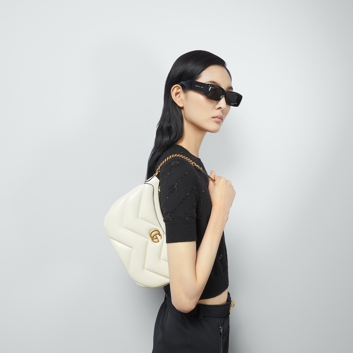 GG Marmont small shoulder bag - 3