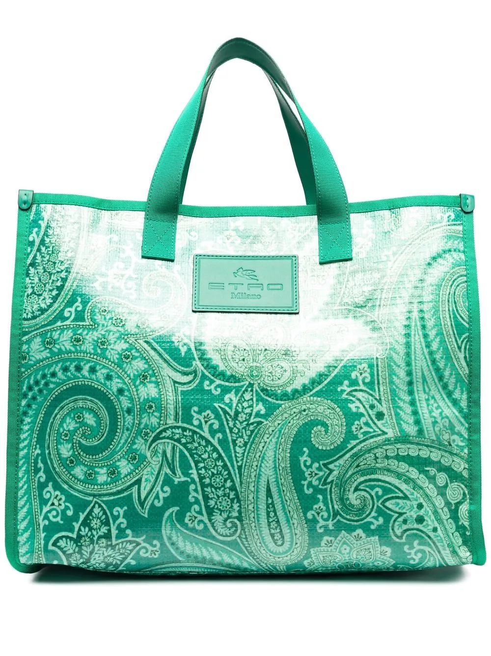 large paisley-print tote bag - 1