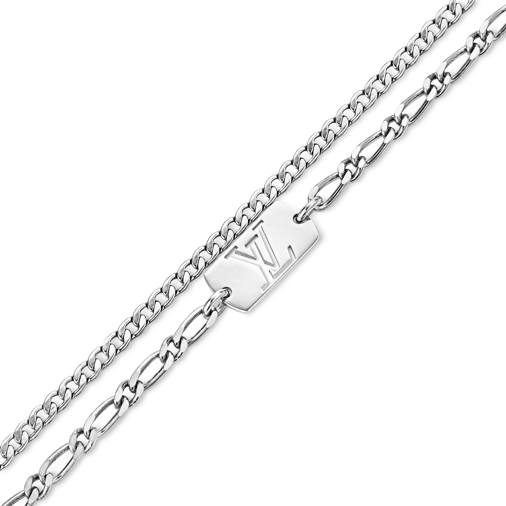Monogram Stack Necklace - 2