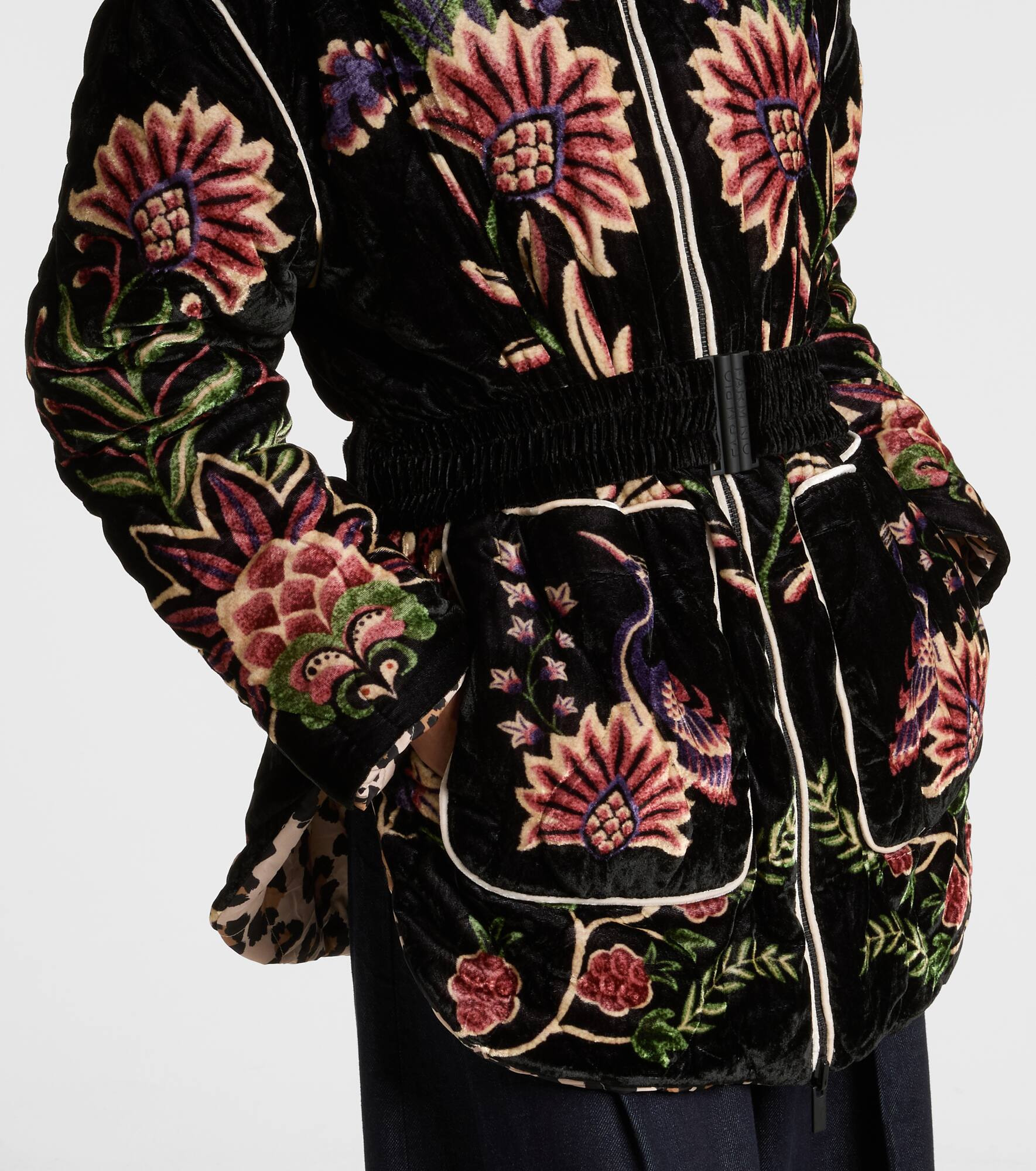 Marvelous Garden belted reversible puffer jacket - 5