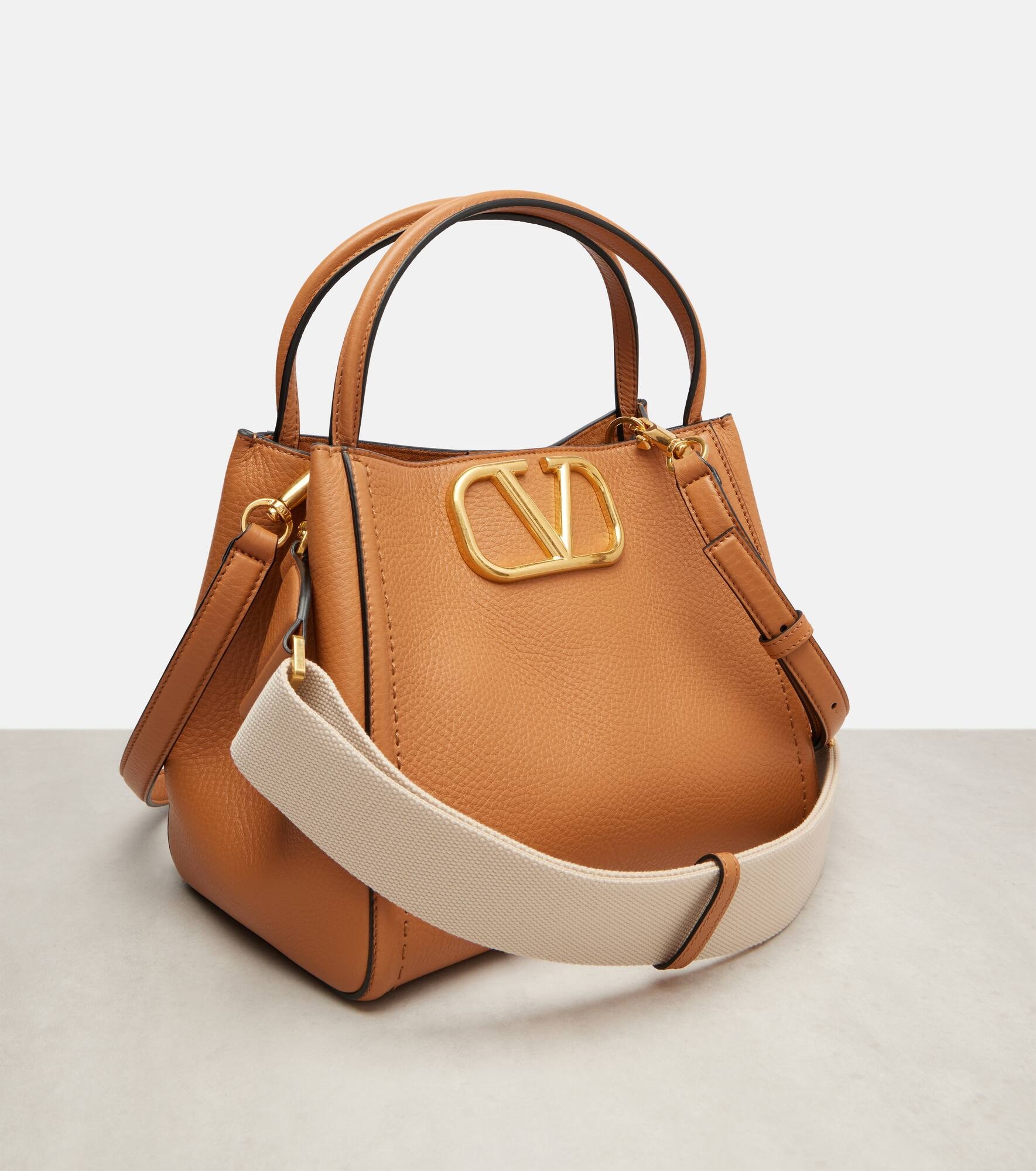 Alltime Medium leather tote bag - 6