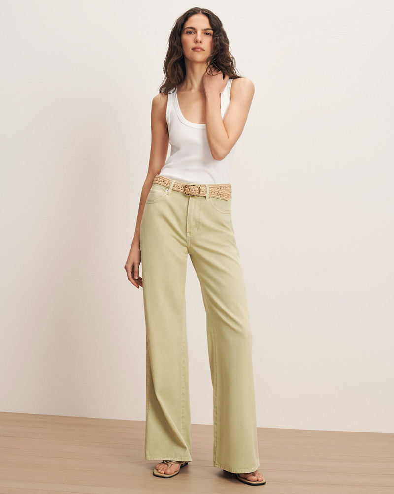 VERONICA BEARD KASEY WIDE-LEG JEAN outlook