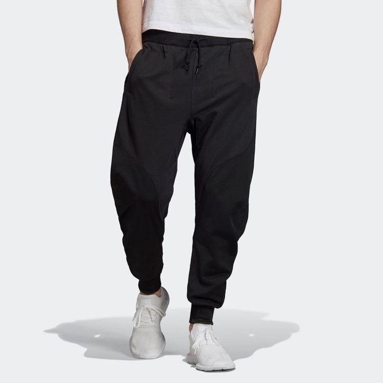 adidas originals Pt3 Sweat Pant Bundle Feet Sports Pants Black ED5797 - 3