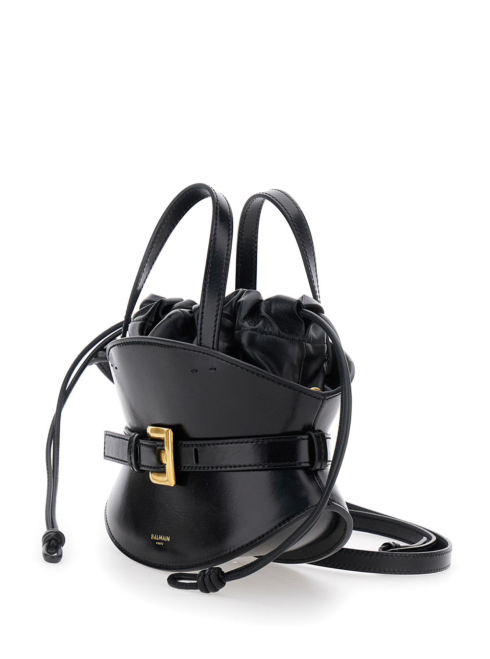 Balmain Women Shuffle Mini-Calfskin - 2