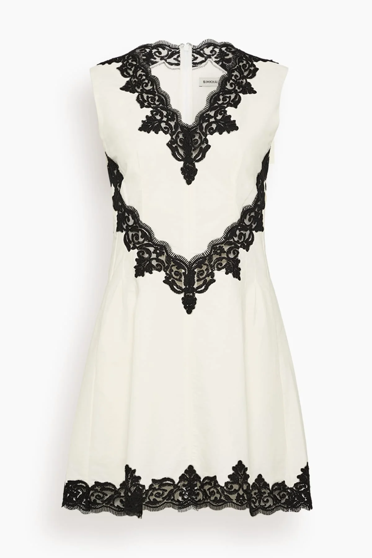 Minna Mini Dress in Ivory/Multi - 1