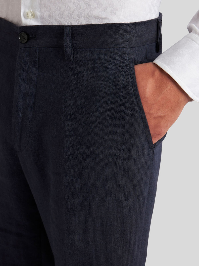 Etro LINEN TROUSERS outlook