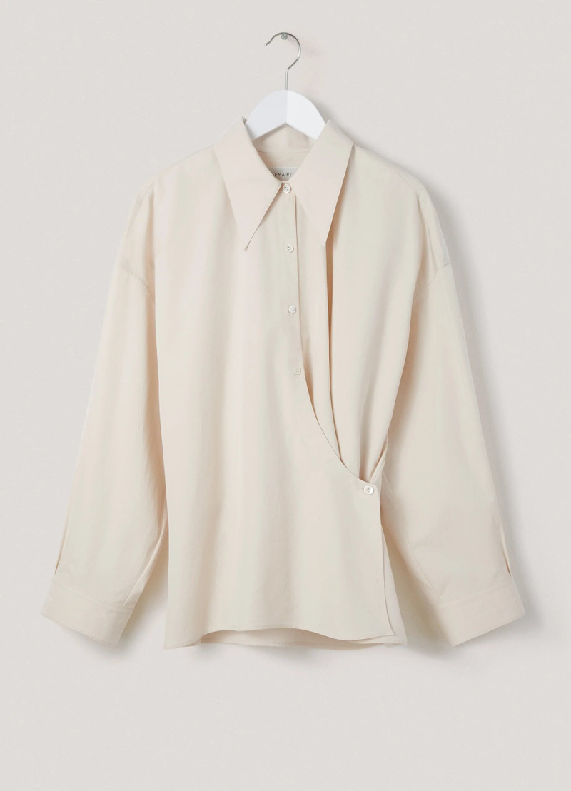 TWISTED SHIRT COTTON POPLIN - 1