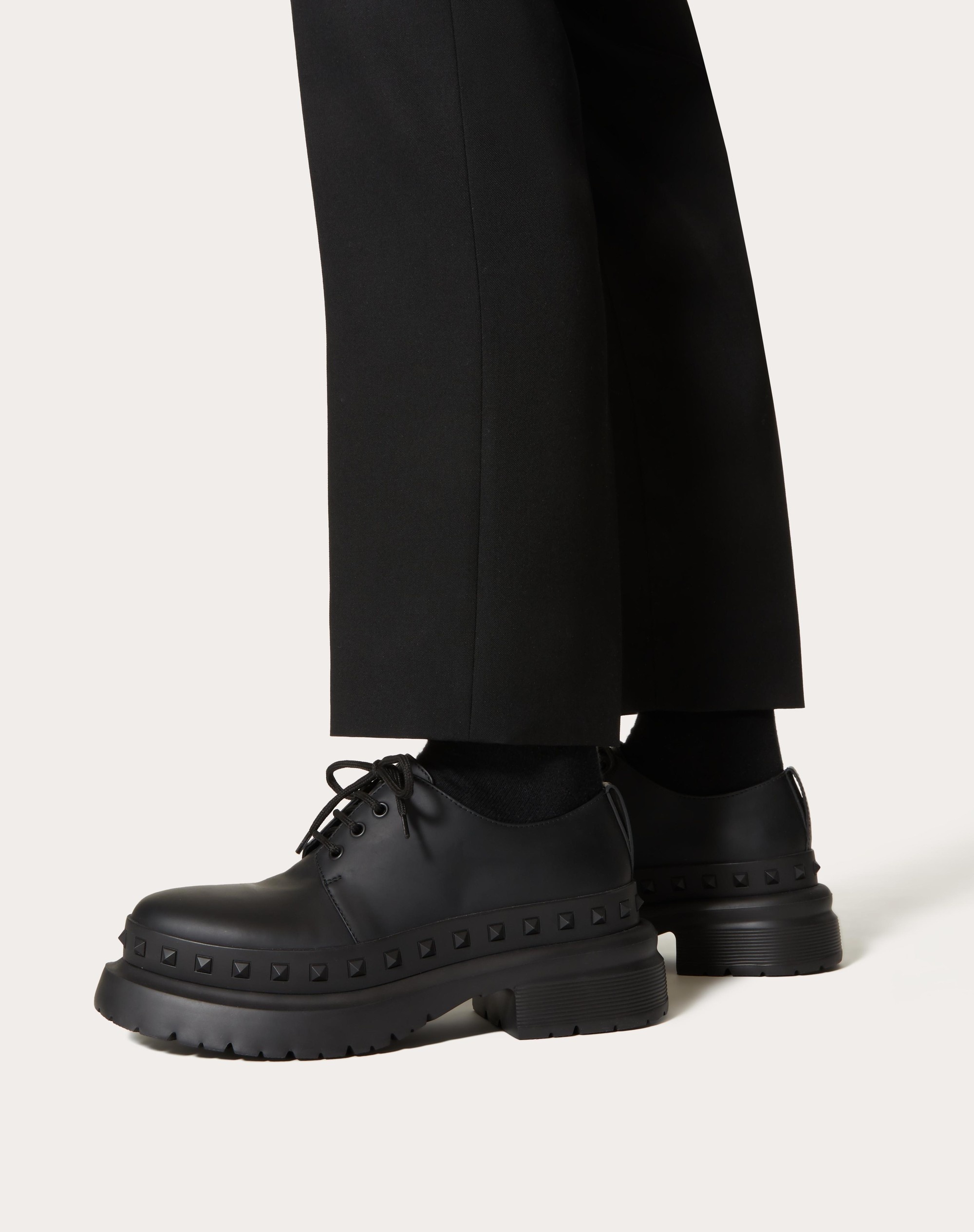 M-WAY ROCKSTUD DERBY IN CALFSKIN - 6